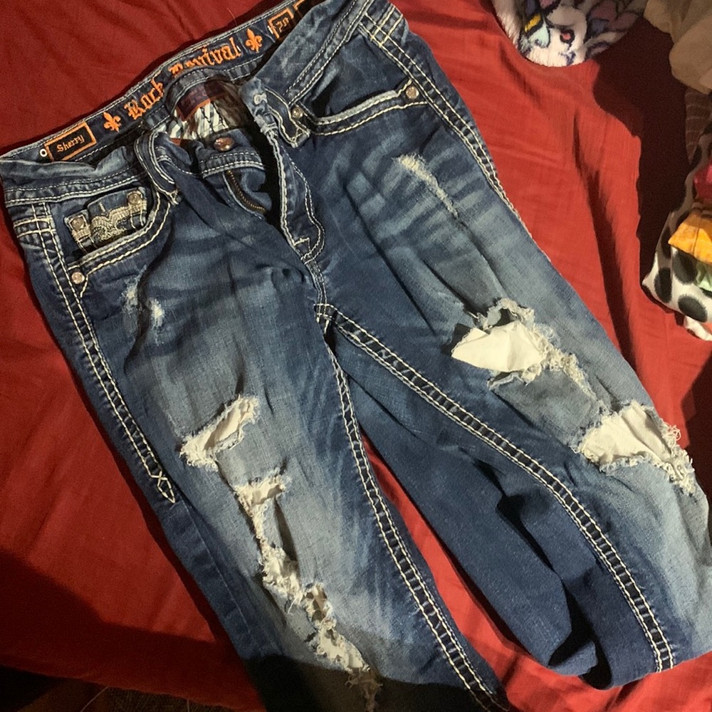 rock revival jeans